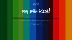 What Ideal.bunq.com website looked like in 2017 (6 years ago)