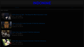 What Indonime.net website looked like in 2017 (6 years ago)