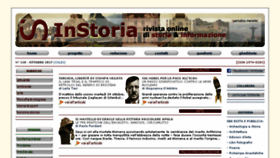 What Instoria.it website looked like in 2017 (6 years ago)