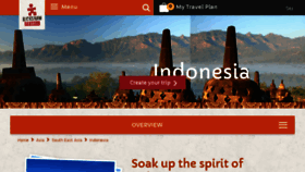 What Indonesiatravelplan.co.uk website looked like in 2017 (6 years ago)