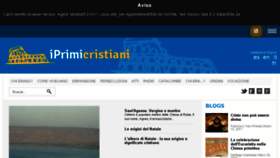 What Iprimicristiani.com website looked like in 2017 (6 years ago)