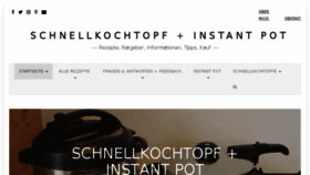What Ichkochwas.de website looked like in 2017 (6 years ago)