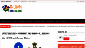 What Indianjobboard.com website looked like in 2017 (6 years ago)