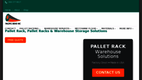What Industrialpalletracking.com website looked like in 2017 (6 years ago)