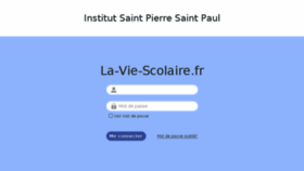 What Institutsaintpierresaintpaul28.la-vie-scolaire.fr website looked like in 2017 (6 years ago)