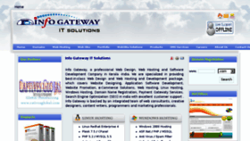 What Infogatewayitsolutions.com website looked like in 2017 (6 years ago)
