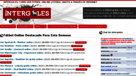 What Intergoles.es website looked like in 2017 (6 years ago)