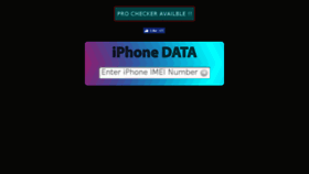 What Iphonedata.info website looked like in 2017 (6 years ago)