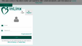 What Inlinx.com website looked like in 2017 (6 years ago)