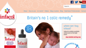 What Infacol.co.uk website looked like in 2017 (6 years ago)