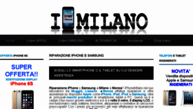 What Iphonemilano.it website looked like in 2017 (6 years ago)