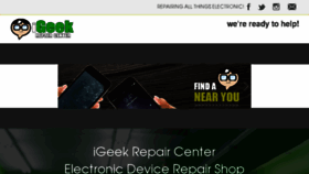 What Igeekstores.com website looked like in 2017 (6 years ago)