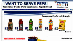 What Iwanttoservepepsi.com website looked like in 2017 (6 years ago)