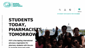 What Ipsf.org website looked like in 2017 (6 years ago)