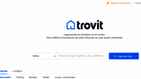What Immo.trovit.fr website looked like in 2017 (6 years ago)