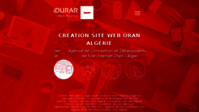 What Idurarweb.com website looked like in 2017 (6 years ago)