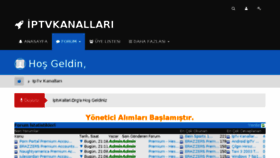 What Iptvkanallari.org website looked like in 2017 (6 years ago)