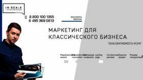 What In-scale.ru website looked like in 2017 (6 years ago)