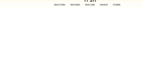 What Ipsa.co.jp website looked like in 2017 (7 years ago)