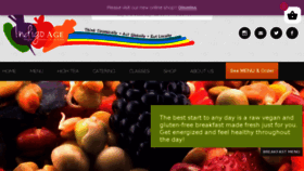 What Indigofood.org website looked like in 2017 (6 years ago)