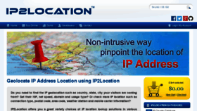 What Ip-to-location.com website looked like in 2018 (6 years ago)