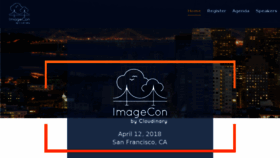What Imagecon.com website looked like in 2018 (6 years ago)