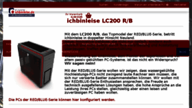 What Ichbinleise.ch website looked like in 2018 (6 years ago)