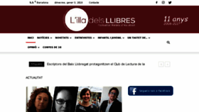 What Illadelsllibres.com website looked like in 2018 (6 years ago)