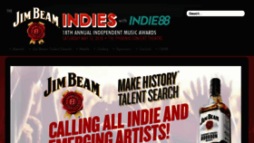 What Indies.ca website looked like in 2018 (6 years ago)