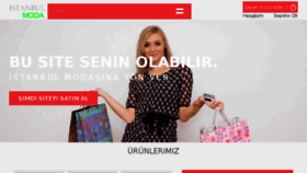 What Istanbulmoda.com website looked like in 2018 (6 years ago)
