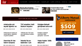 What Ilerihaber.org website looked like in 2018 (6 years ago)
