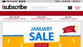 What Isubscribe.com.au website looked like in 2018 (6 years ago)