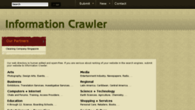 What Informationcrawler.com website looked like in 2018 (6 years ago)
