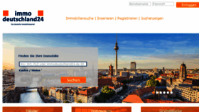 What Immodeutschland24.de website looked like in 2018 (6 years ago)