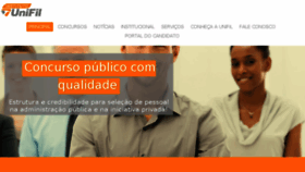 What Institutounifil.com.br website looked like in 2018 (6 years ago)