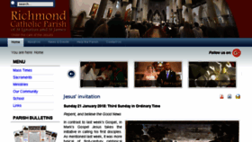 What Ignatius.org.au website looked like in 2018 (6 years ago)