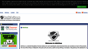 What Infovirus.org website looked like in 2018 (6 years ago)