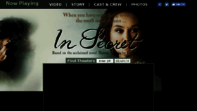 What Insecretmovie.com website looked like in 2018 (6 years ago)