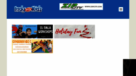 What Indywithkids.com website looked like in 2018 (6 years ago)