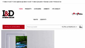 What Interniedecori.com website looked like in 2018 (6 years ago)