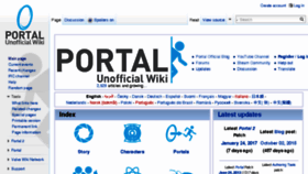 What I1.theportalwiki.net website looked like in 2018 (6 years ago)