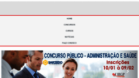 What Ibgpconcursos.com.br website looked like in 2018 (6 years ago)