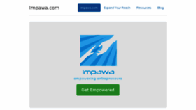 What Impawa.com website looked like in 2018 (6 years ago)