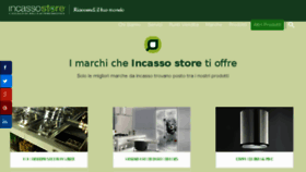 What Incasso-store.it website looked like in 2018 (6 years ago)