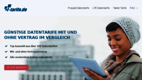 What I-tarife.de website looked like in 2018 (6 years ago)
