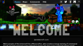 What Ijaminecraft.com website looked like in 2018 (6 years ago)