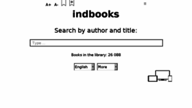 What Indbooks.in website looked like in 2018 (6 years ago)