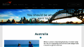 What Immiproaustralia.com.au website looked like in 2018 (6 years ago)