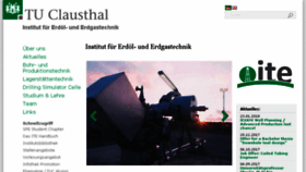 What Ite.tu-clausthal.de website looked like in 2018 (6 years ago)