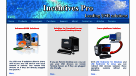 What Incentivespro.com website looked like in 2018 (6 years ago)